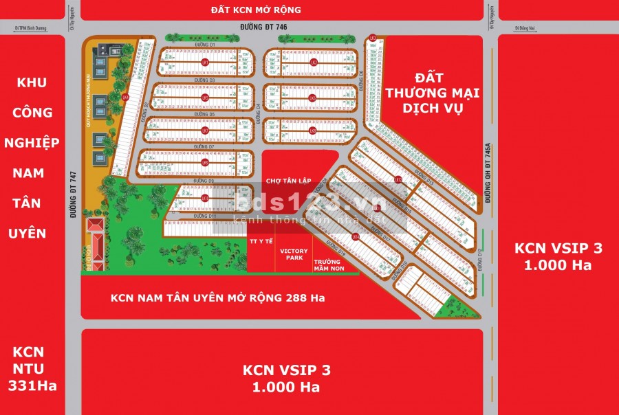 Bán gấp lô đất ngay cổng kcn vsip 3 Tân Uyên Bình Dương, liên hệ 0987955025