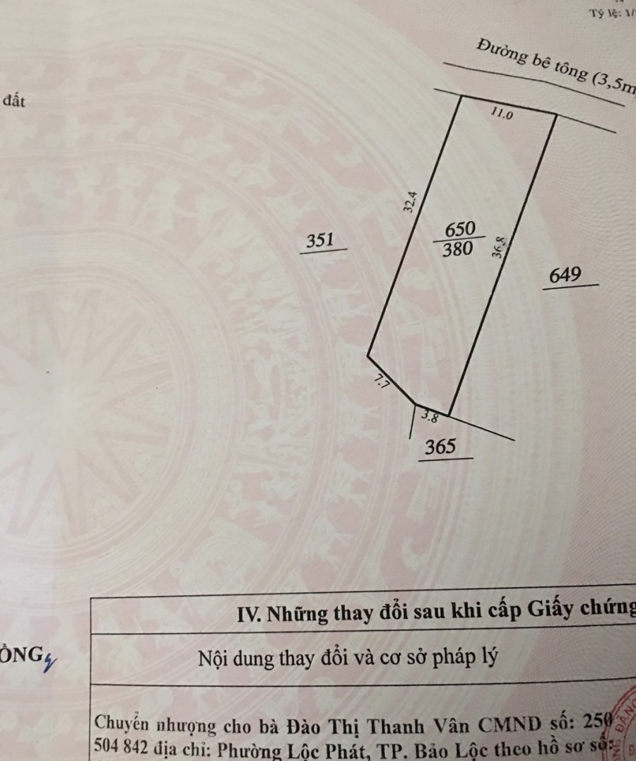 Bán nhà khu gần cao tốc và sân bay Lộc Phát cách trung tâm Bảo Lộc 10km, sổ chính chủ