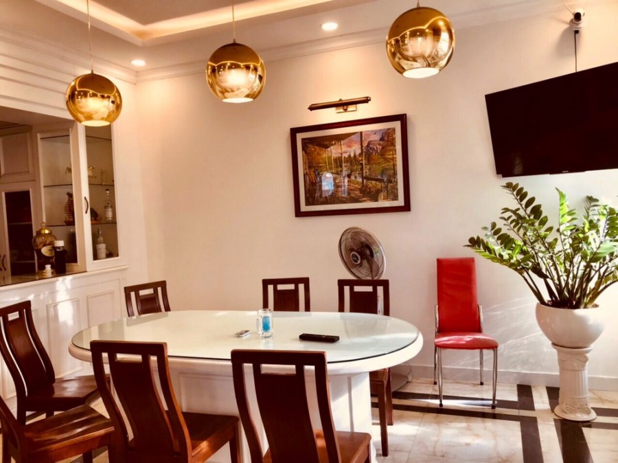 Bán biệt thự phường Bình An, Quận 2, thiết kế 1 trệt, 1 lầu, sân vườn, khu an ninh