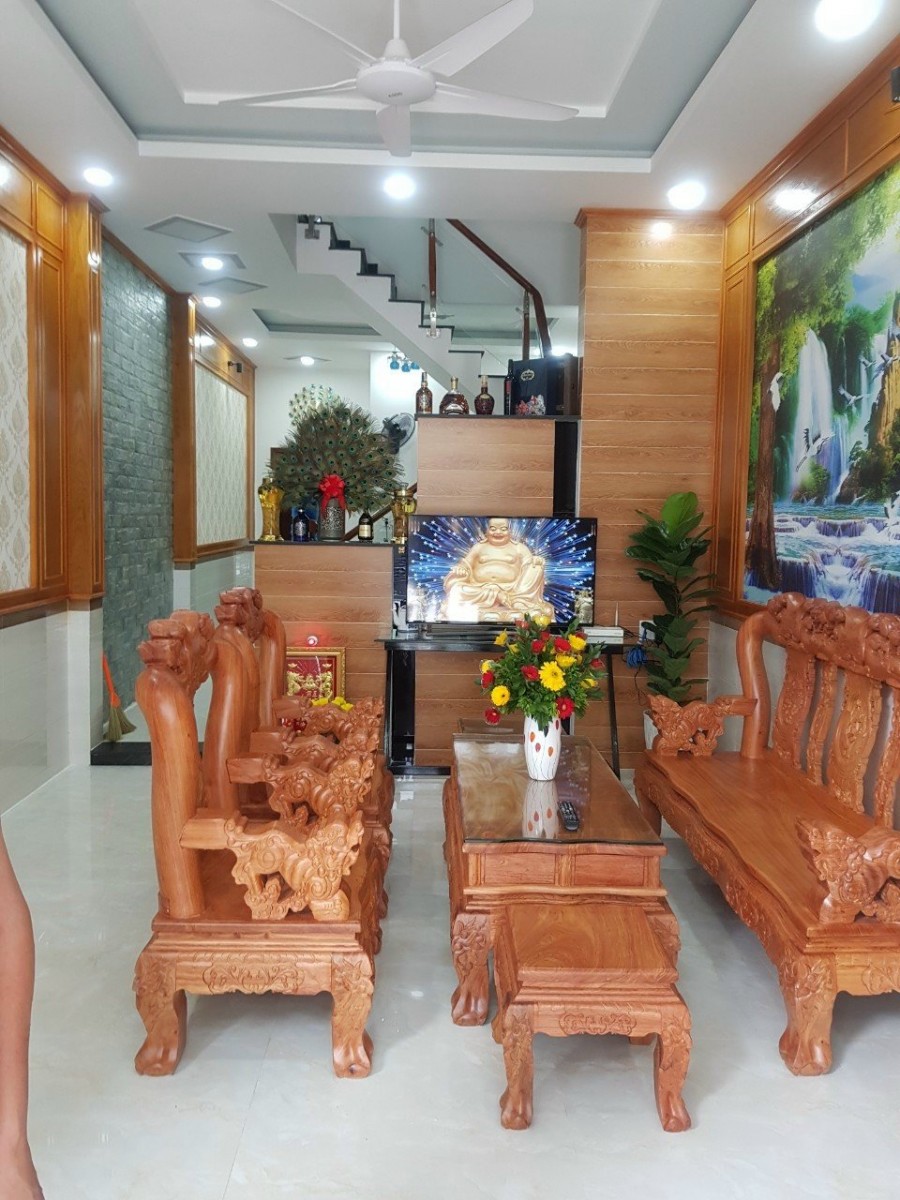 Bán căn nhà 1T2L Gần Chợ Bửu Long, đường oto thiết kế đẹp , vị trí thuận tiện.