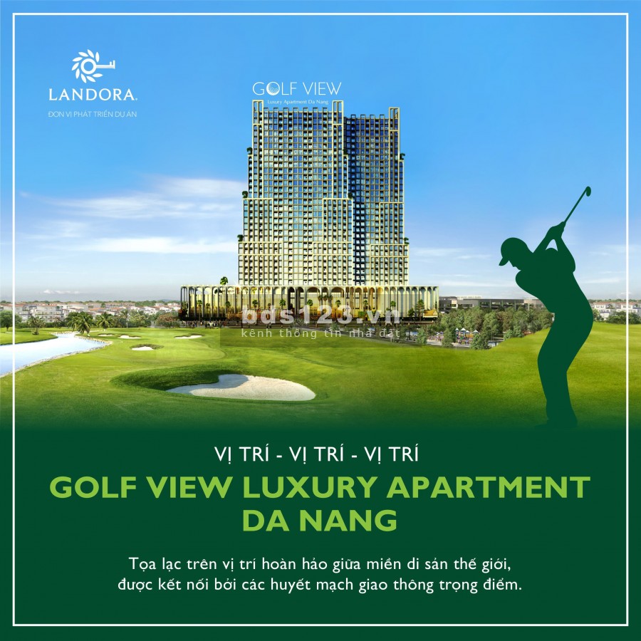 Chỉ từ 180 triệu sở hữu ngay căn hộ nằm giữa 2 sân Golf Quốc tế