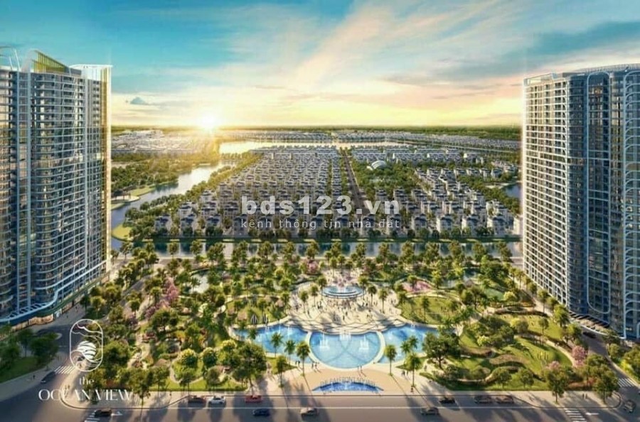 Bán căn hộ view đẹp thông thoáng tại chung cư Vinhomes Ocean Park, tiện ích đủ
