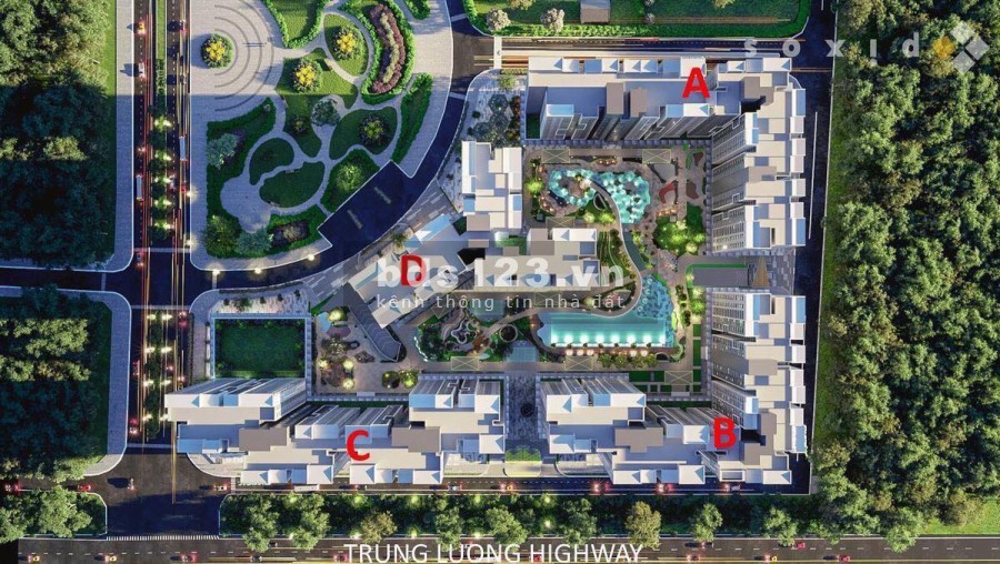 Căn hộ 5 mặt tiền West Gate, chỉ còn 5 suất giá 1.9 tỷ/căn, TT 30% ngưng đến khi nhận nhà