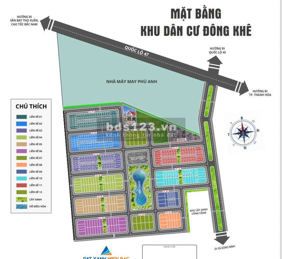 Đất nền cực hot khu Đông Khê, Đông Sơn Thanh Hoá, vị trí đắt giá bậc nhất