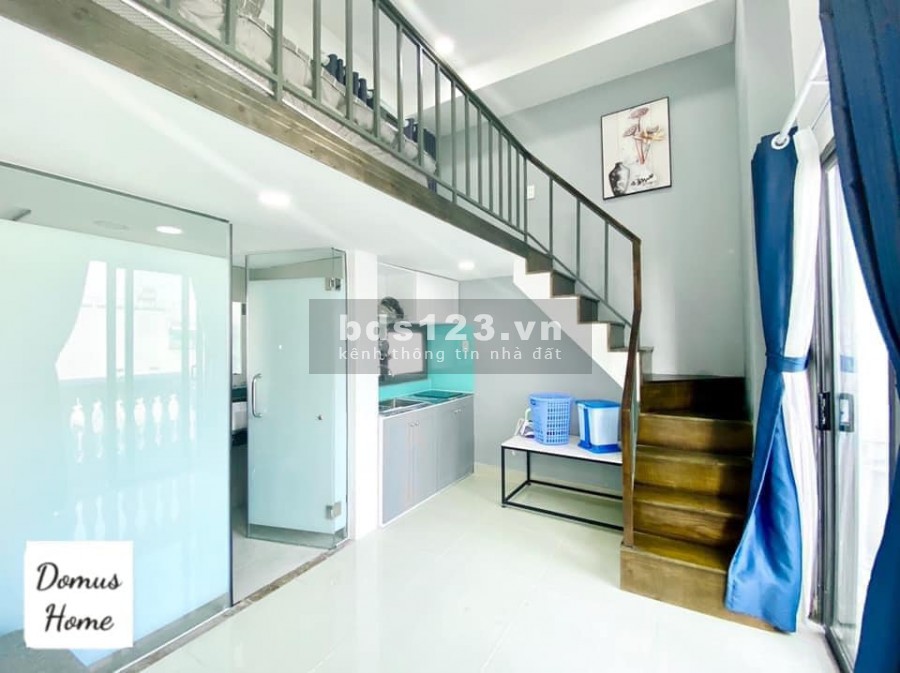 Cho thuê căn hộ có gác mới 100% gần chợ Bà Chiểu Bình Thạnh, liên hệ 0964243512