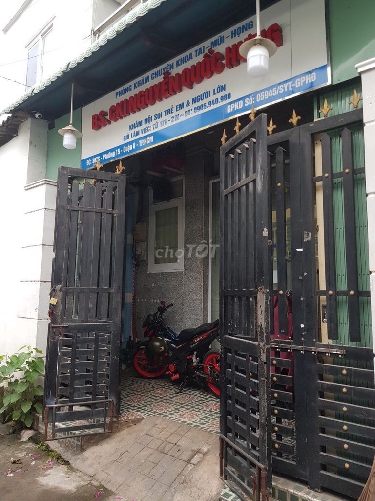 Bán nhà hoặc cho thuê dài hạn 367C Bình Đông phường 15 Quận 8, lhcc