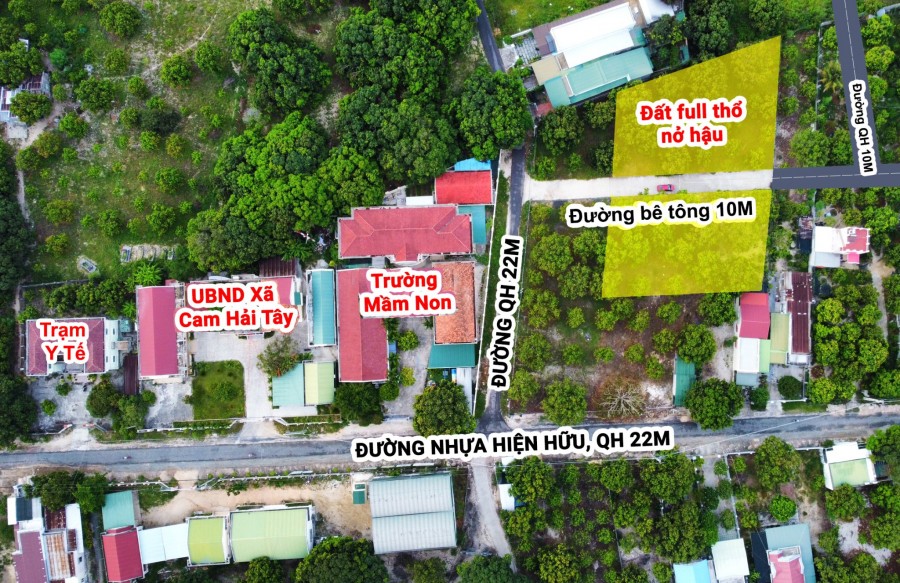 Bán đất ven đầm Thuỷ Triều Cam Lâm thổ cư 100% giá mùa Covid