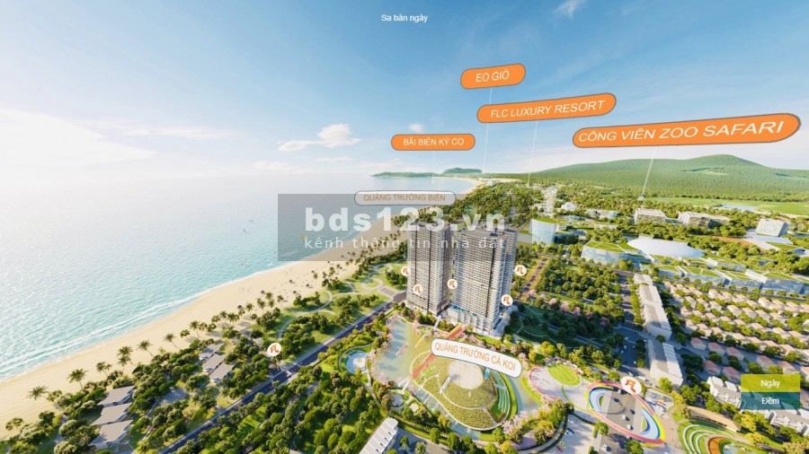 Chỉ 1.39 tỷ sở hữu ngay căn hộ mặt biển Quy Nhơn, chung cư cao cấp Takashi Ocean Suite