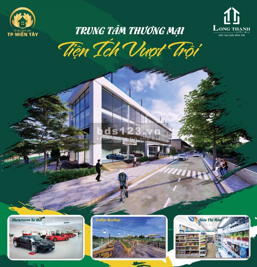 Long Thạnh Central Point nhà mặt tiền đầy đủ tiện nghi giá chỉ 500 triệu