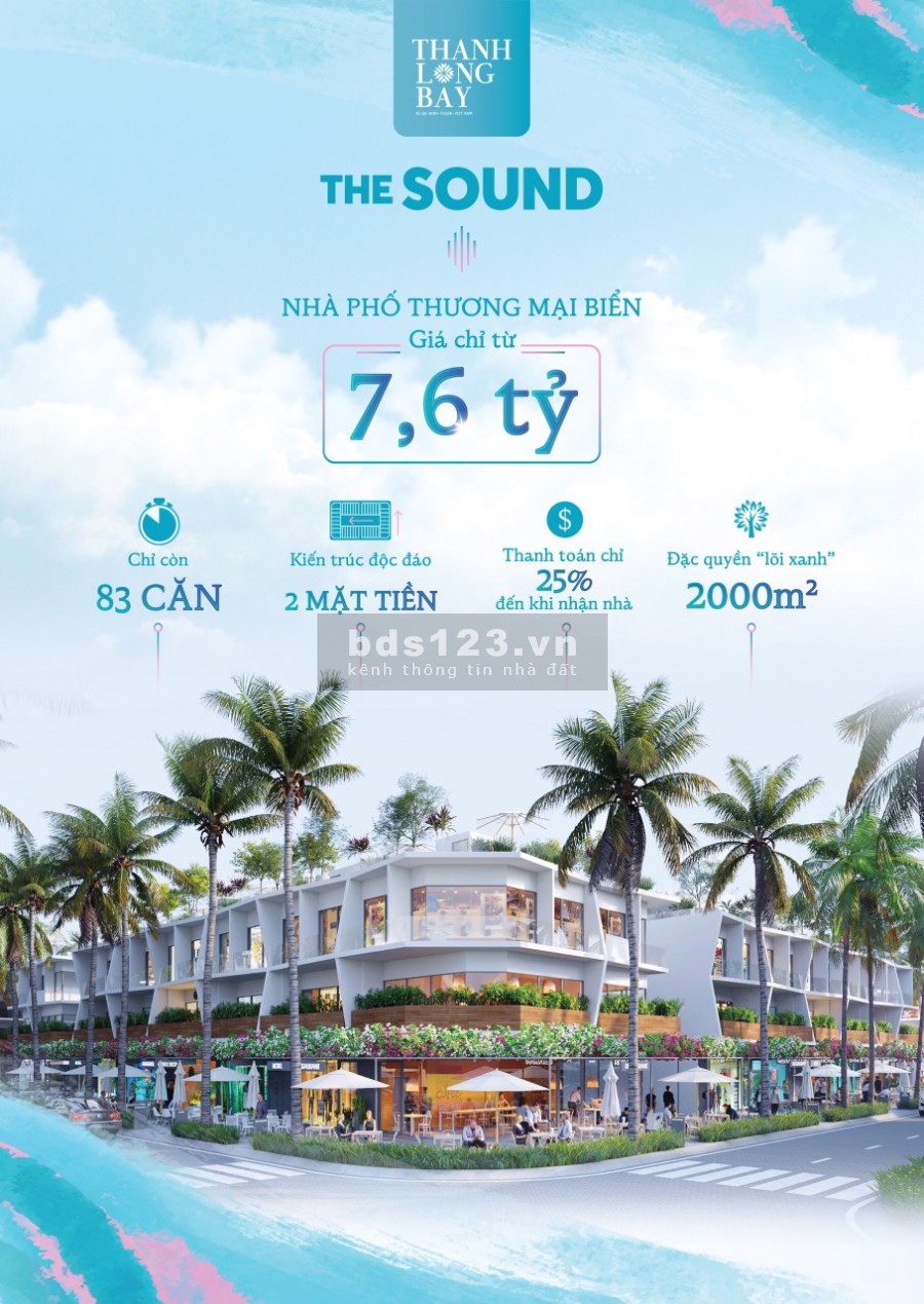 Căn hộ biển thanh long bay giá chỉ từ 3 tỷ, lãi suất 0% và ân hạn nợ gốc