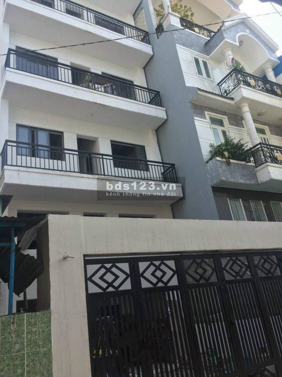 Cho thuê tòa nhà phòng trọ mới xây 100%. 23 phòng,WC riêng. 6.5x20m, trệt lửng 3 lầu sân thượng