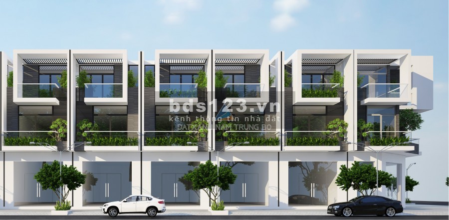 Duy nhất 25 căn shophouse 4 tầng trung tâm TP Nha Trang, chỉ 5.5 tỷ/ căn 317m2