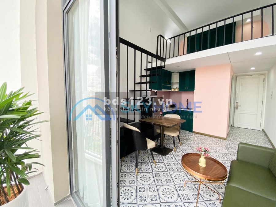 Cho thuê căn hộ có gác mới 100% ở gần chợ Bà Chiểu Bình Thạnh, giá 5 triệu/tháng