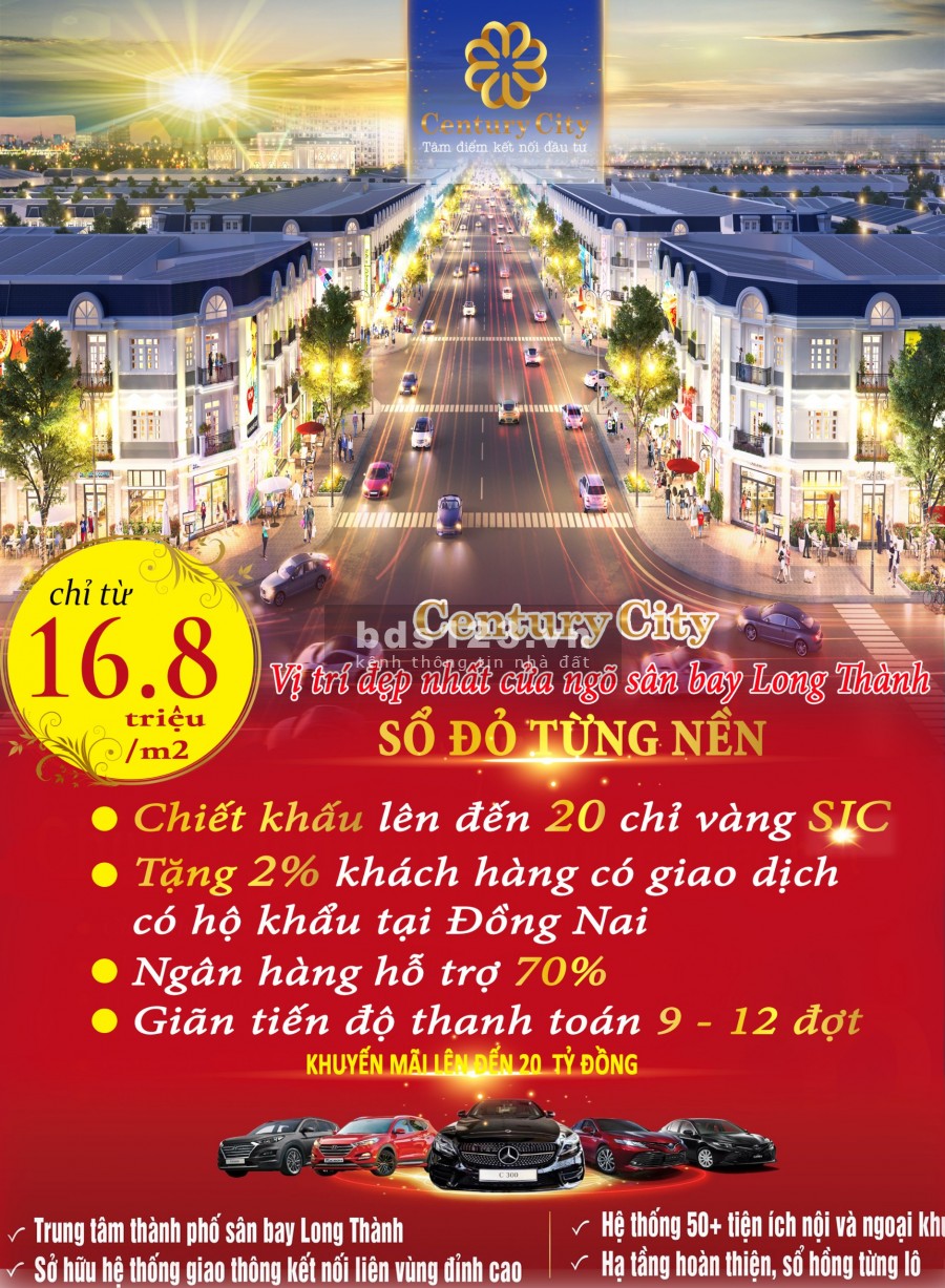 Trả trước 30% sở hữu ngay đất nền gần sân bay, liên hệ 0898 799 983 Ms Quyên, giá 18 triệu/m2
