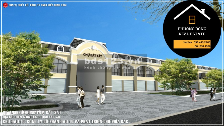Mở Bán kiot chợ biên giới bát xát hai mặt tiền, thanh toán trước 30% chỉ 390 triệu