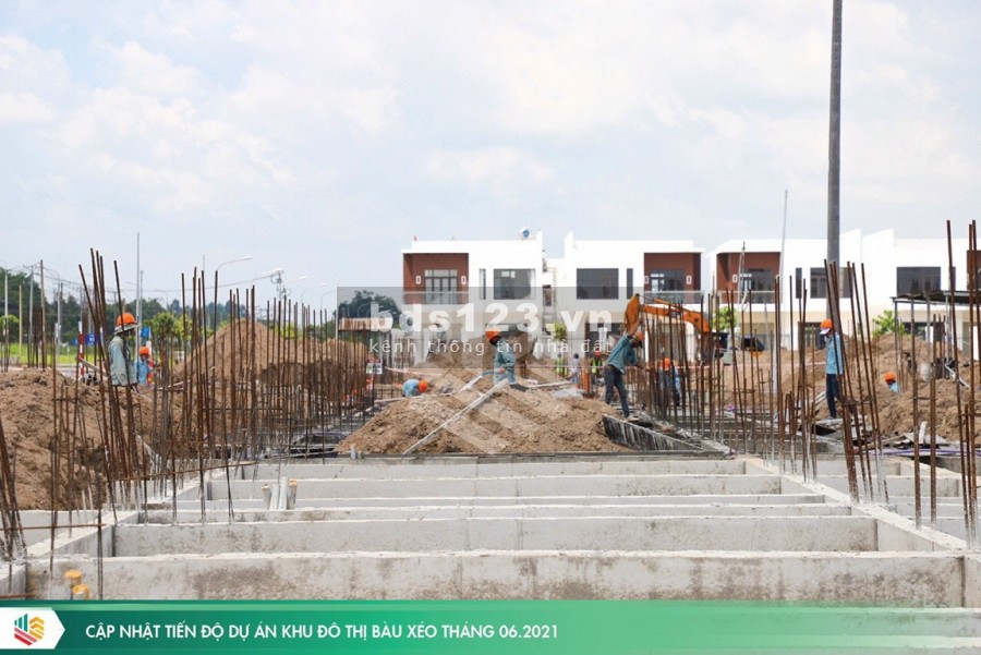 Bán đất khu đô thị Bàu Xéo mặt tiền đường Quốc Lộ 1A, xã đồi 61, Trảng Bom, giá 1.4 tỷ