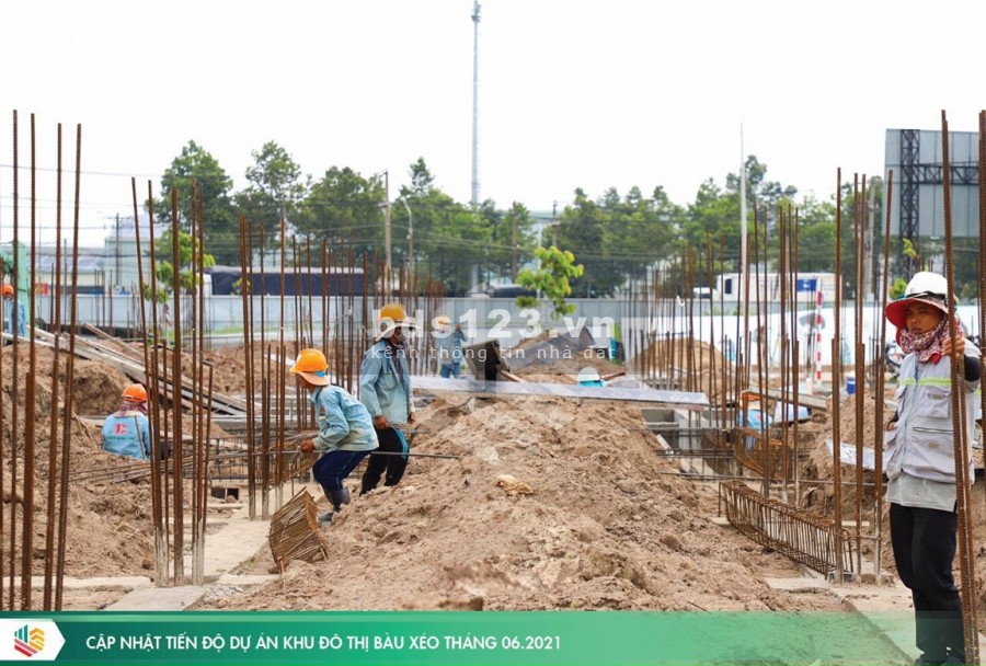 Bán đất khu đô thị Bàu Xéo mặt tiền đường Quốc Lộ 1A, xã đồi 61, Trảng Bom, giá 1.4 tỷ