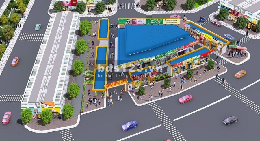 Bán đất khu đô thị Bàu Xéo mặt tiền đường Quốc Lộ 1A, xã đồi 61, Trảng Bom, giá 1.4 tỷ