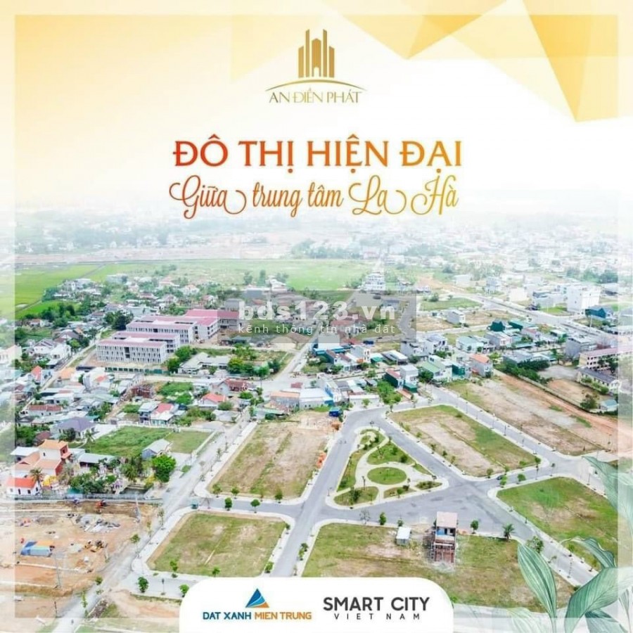 Bán Đất Trung Tâm Hành Chính Quảng Ngãi Chiết Khấu 5% giá chủ đầu tư