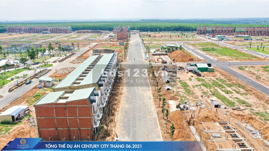 Bán nhà phố và đất nền liền kề khu tái định cư gần sân bay Long Thành giá 23tr/m2