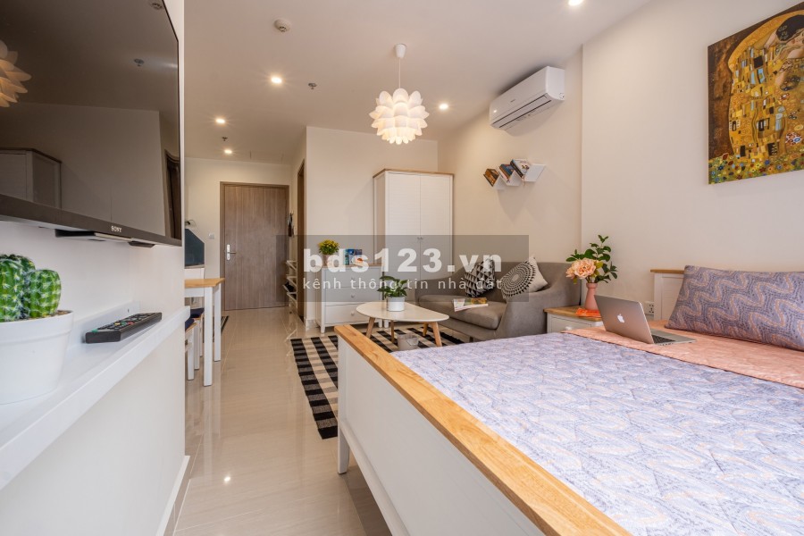 Cho thuê gấp căn studio full đồ cực đẹp tại Ocean Park giá cho thuê 4.5 triệu/tháng