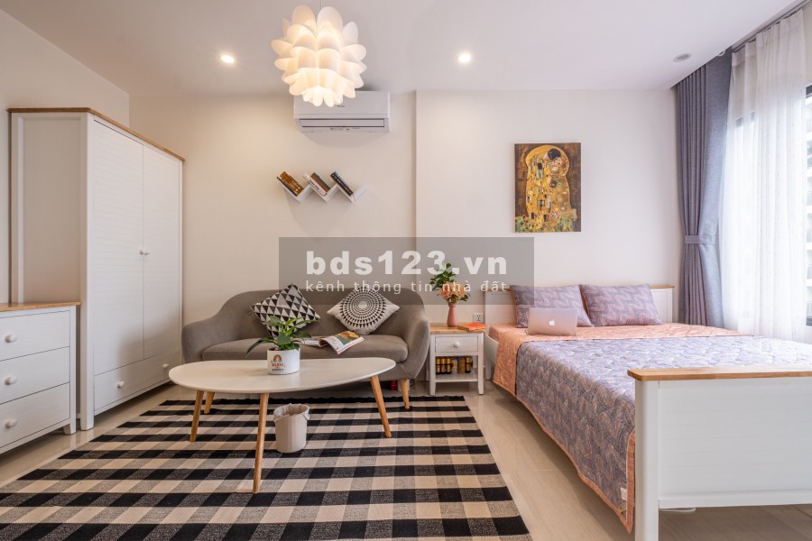 Cho thuê gấp căn studio full đồ cực đẹp tại Ocean Park giá cho thuê 4.5 triệu/tháng