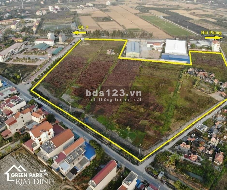 Đất Xanh Miền Bắc đơn vị phân phối độc quyền dự án Green Park Kim Đính - Kim Thành