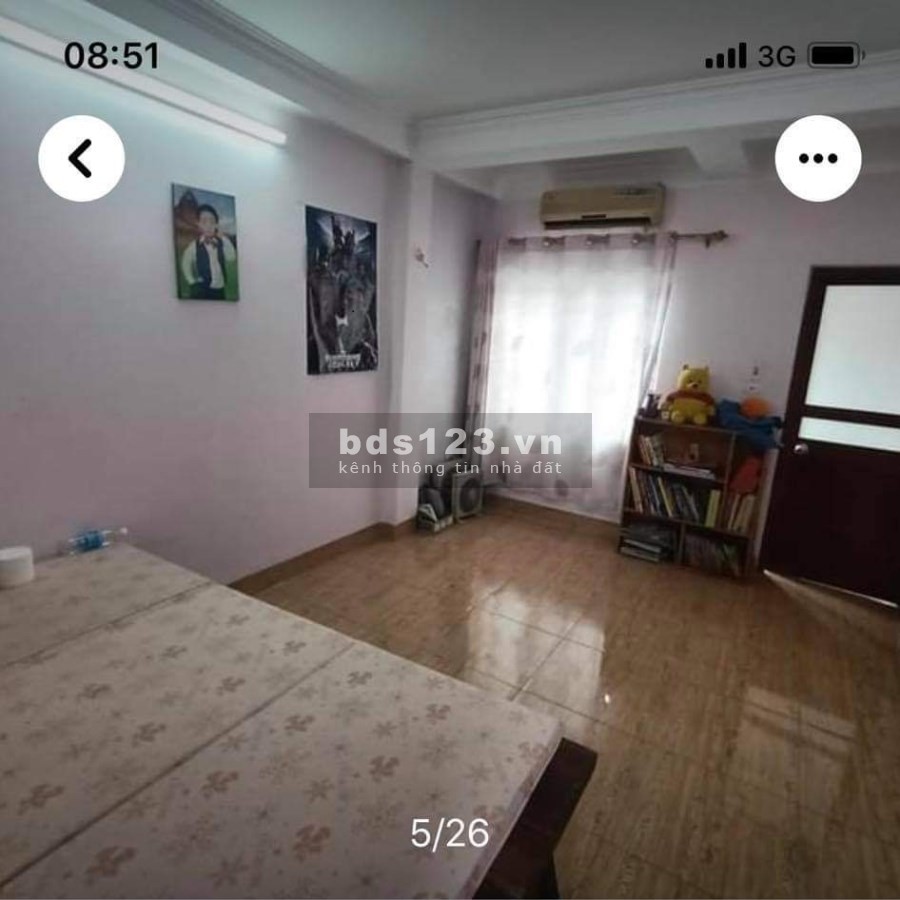 Bán nhà nguyên căn Hào Nam Quận Đống Đa, dt 42m2, 3 tầng mt 5m, giá chỉ hơn 3 tỷ