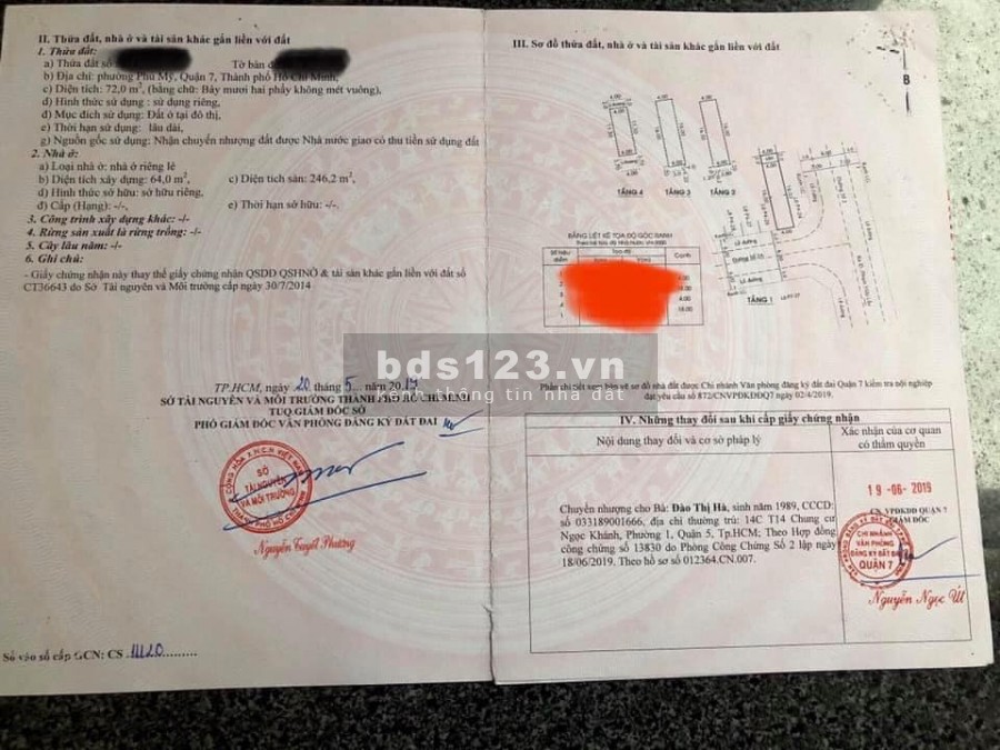 Nhà Phố Quận 7 giá rẻ nhất khu vực, sổ hồng sang tên hoàn công đầy đủ