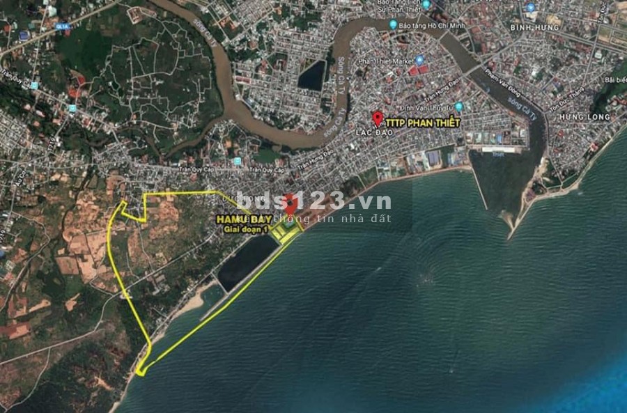 Bán khu đất nhà phố gần bãi biển Phan Thiết, giá thoả thuận chính chủ, lh 0902168530