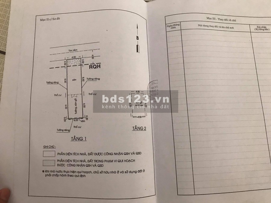 Bán nhà nguyên căn dt 66m2 hẻm xe hơi đường Tân Thới Nhất 1 Quận 12 giá 4 tỷ