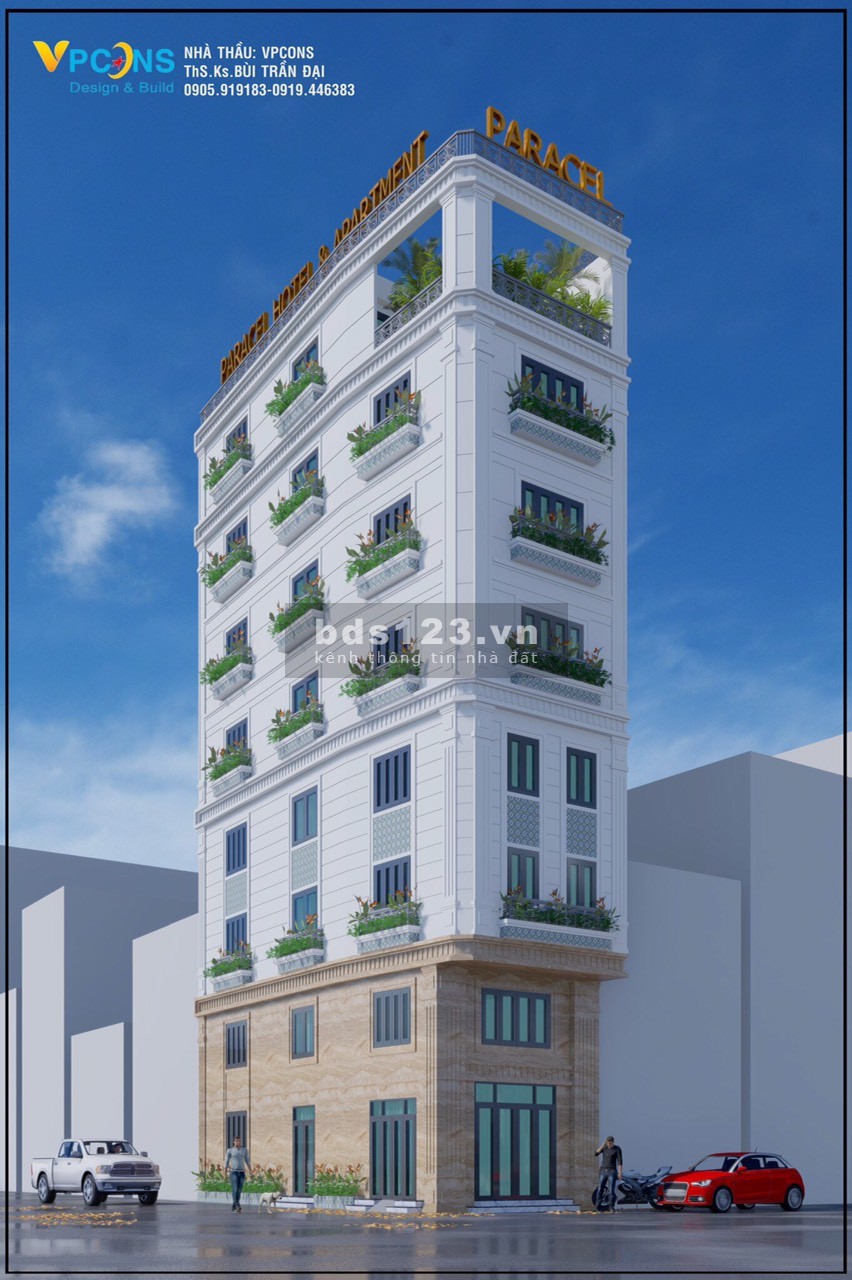 Chính chủ Cần Bán Aparment 8 tầng, giá bán 6.5 tỷ, hoa hồng cho Môi giới 1%