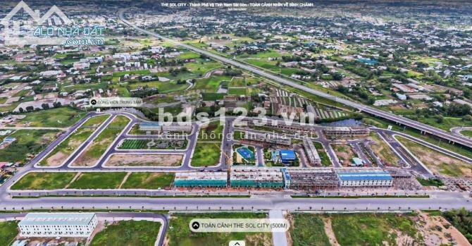 Chỉ 600 triệu sở hữu ngay 1 lô đất đẹp ở dự án The Sol City, chợ Hưng Long, Bình Chánh