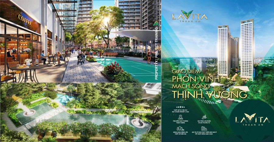 Giảm đến 8% cho khách hàng mua sẩn phẩm căn hộ dự án Lavita Thuận An, sổ hồng lâu dài