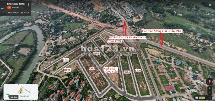 Đón sóng hạ tầng cao tốc Vân Đồn-Móng Cái dự án đất nền ASC Móng Cái đã có sổ không phải xây giá đầu tư