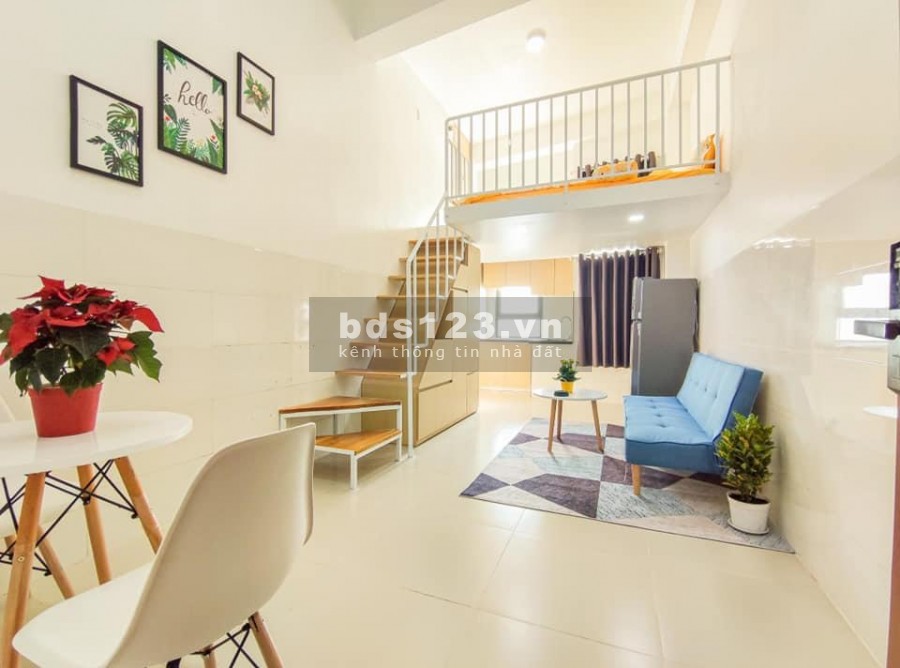 Cho thuê căn hộ có gác đẹp full nội thất ở Cây Trâm Gò Vấp, giá thoả thuận