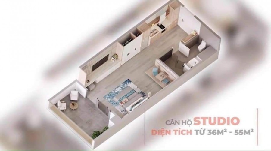 Dự án Takashi Ocean Suite Kỳ Co, sở hữu lâu dài, giá bán 1.39 tỷ