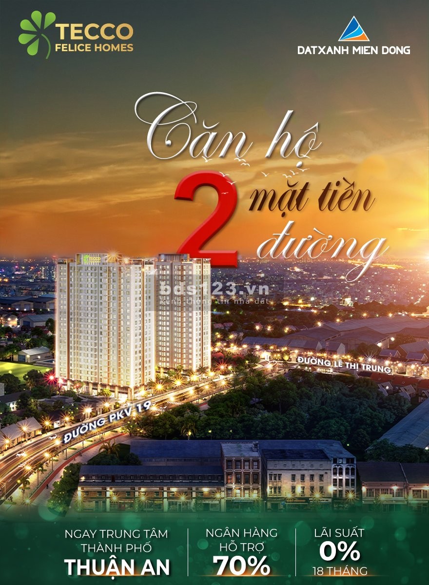 Căn hộ giá tốt đáng đầu tư sau mùa dịch, giá bán 1.1 tỷ, chung cư Tecco Home