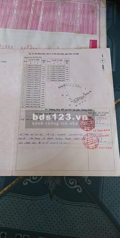 Bán lô đất 6000m2 làm vườn chỉ 490 triệu, liên hệ chính chủ 0706151442