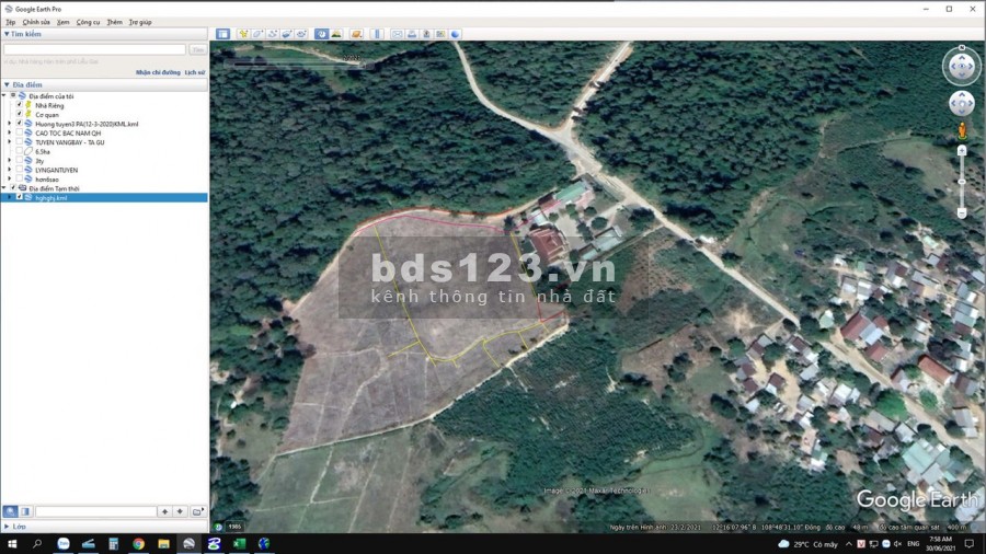 Bán lô đất 6000m2 làm vườn chỉ 490 triệu, liên hệ chính chủ 0706151442