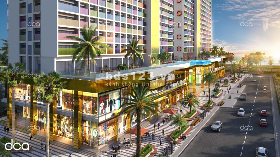 Mở bán shophouse khối đế khách sạn 6 sao mặt biển Bảo Ninh 2 giá chỉ từ 40tr/m2