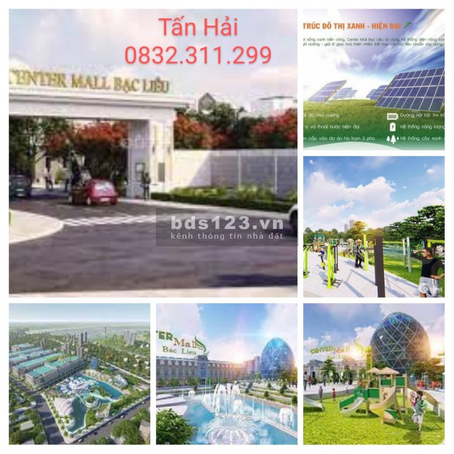 Siêu phẩm đất nền KDC khu nhà ở kimhouse _ dự án Center mall Bạc Liêu.