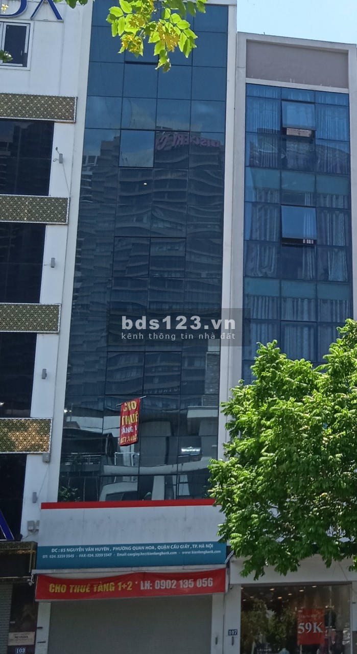 Mặt phố Trung Kính 65m2 x 5 tầng giá 15,8 tỷ. Vỉa hè 5m, oto đỗ tránh ngày đêm, kinh doanh đỉnh.