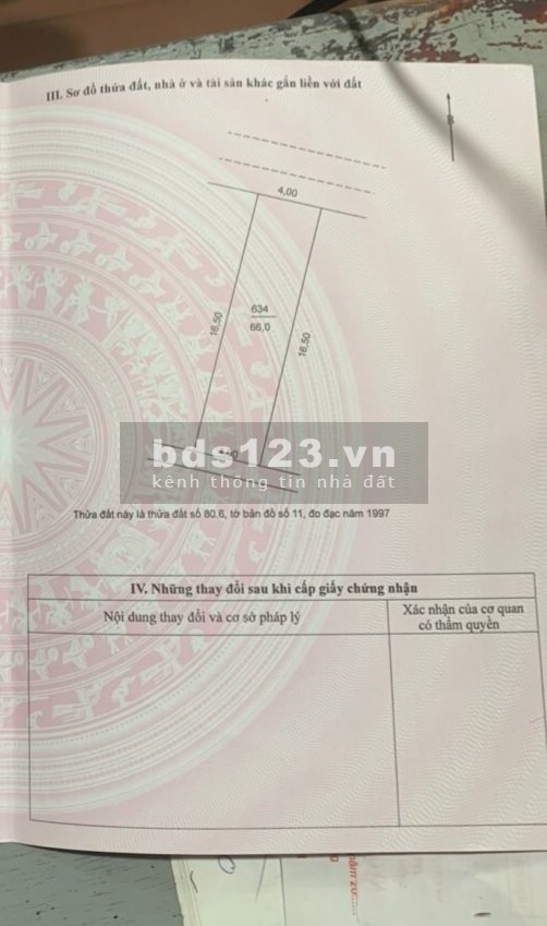 Bán đất tặng nhà mặt đường Quốc lộ 23B, DT lộc lộc 66m2, giá Covid, kinh doanh được, LH 0944596256