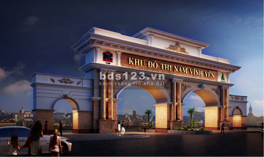 Bán lô đất kdt mới nam vĩnh yên, mặt đường 33m, gần cổng chào đường tránh
