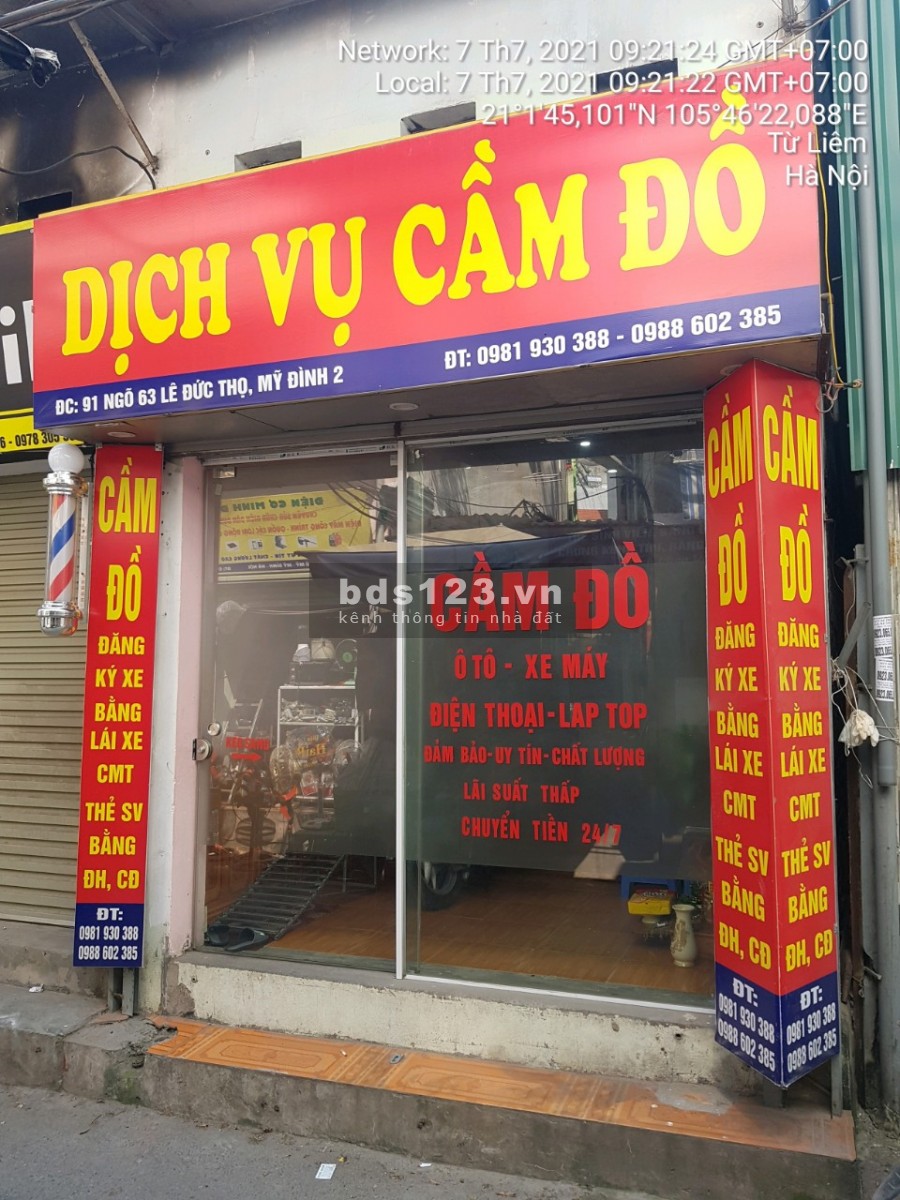 Bán nhà cấp 4 Phố Trần Cung - hot nhất, mặt tiền lướn 3.7m, sổ vuông đẹp