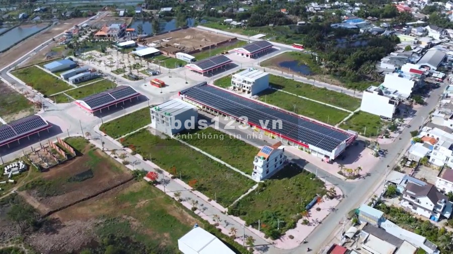 Bán đất mặt tiền chợ 100% thổn cư sổ hồng riêng từng nền dự án Thạnh Phú Center