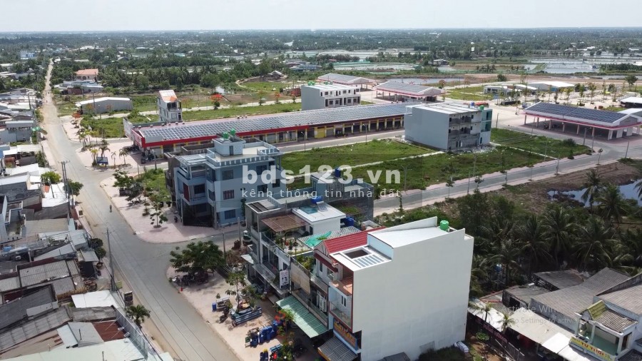 Bán đất mặt tiền chợ 100% thổn cư sổ hồng riêng từng nền dự án Thạnh Phú Center