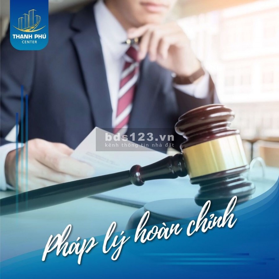 Bán đất mặt tiền chợ 100% thổn cư sổ hồng riêng từng nền dự án Thạnh Phú Center