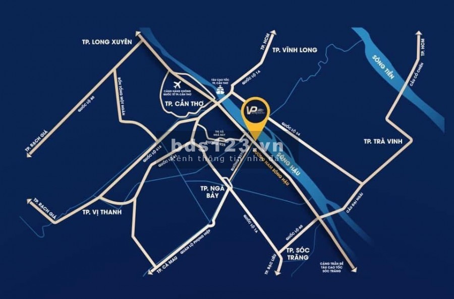 Đất Nền CÓ SỔ 800 triệu/nền cách bệnh viện Hoàn Mỹ, Cần Thơ 10 phút
